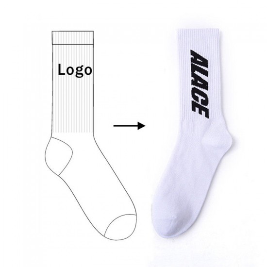 Best Selling Custom logo Trend Sports Socks Casual Student Mid-tube Socks Best Selling Custom logo Trend Sports Socks Casual Student Mid-tube Socks