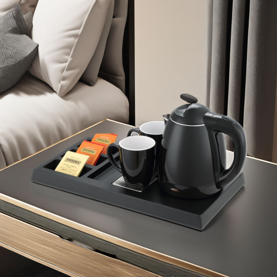 Ousheng 1.2 Liter Stainless Steel Electric Boiling Water/Teapot Stainless Steel Kettle Tray Set Welcomed Hotel Tray Automatic Ousheng 1.2 Liter Stainless Steel Electric Boiling Water/Teapot Stainless Steel Kettle Tray Set Welcomed Hotel Tray Automatic