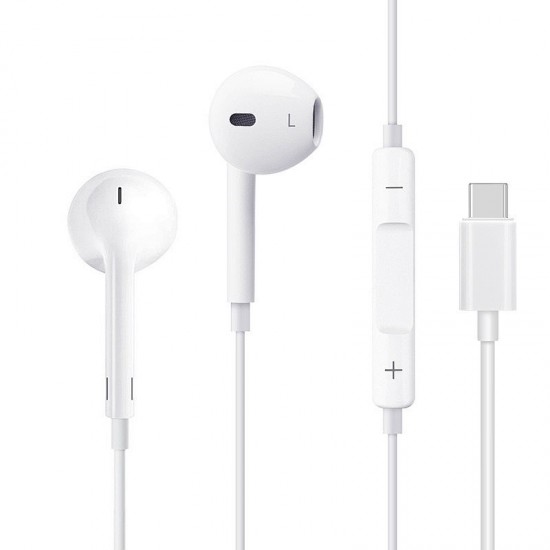 Ear Wired Earphones For IPhone Android With Built-in Remote To Control Music Call Volume Ear Wired Earphones For IPhone Android With Built-in Remote To Control Music Call Volume