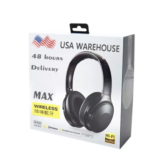 USA&EU Warehouse Wireless Earphones Air Max Headphones Earbuds ANC Noise Cancellation Spatial Audio Top Version Max Headphone USA&EU Warehouse Wireless Earphones Air Max Headphones Earbuds ANC Noise Cancellation Spatial Audio Top Version Max Headphone