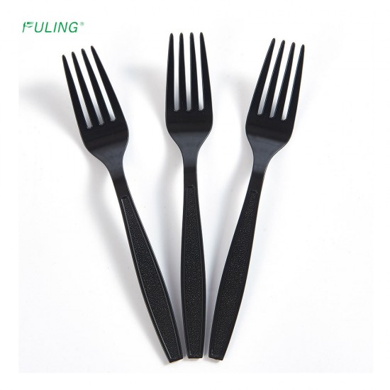 FULING Take Out Restaurant Forks and Knives Set Disposable Plastic PS Fork Bulk or Wrapped FULING Take Out Restaurant Forks and Knives Set Disposable Plastic PS Fork Bulk or Wrapped