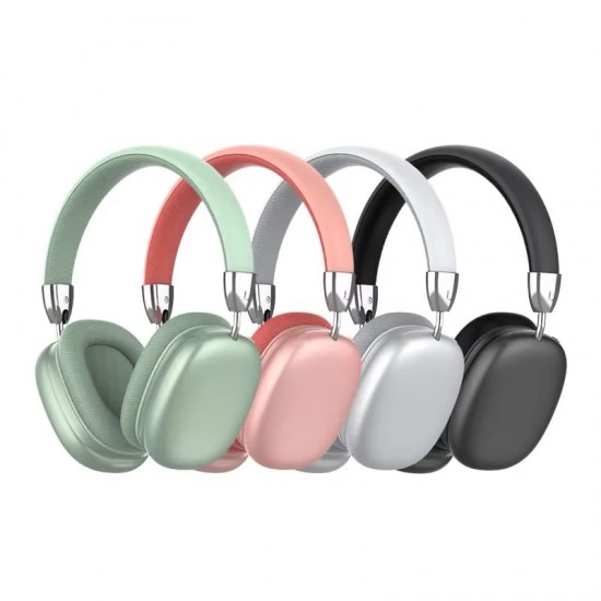 P9 PRO MAX Wireless Headphones with Strong Bass Subwoofer Type-C USB Connectors Stereo Channel Gaming DJ Use Affordable P9 PRO MAX Wireless Headphones with Strong Bass Subwoofer Type-C USB Connectors Stereo Channel Gaming DJ Use Affordable