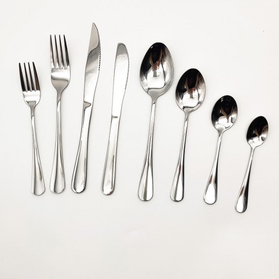 Wholesale Price Free Combination Spoon Knife Fork Dinnerware Tableware Cutlery Set Stainless Steel Flatware Dining Table Sets Wholesale Price Free Combination Spoon Knife Fork Dinnerware Tableware Cutlery Set Stainless Steel Flatware Dining Table Sets