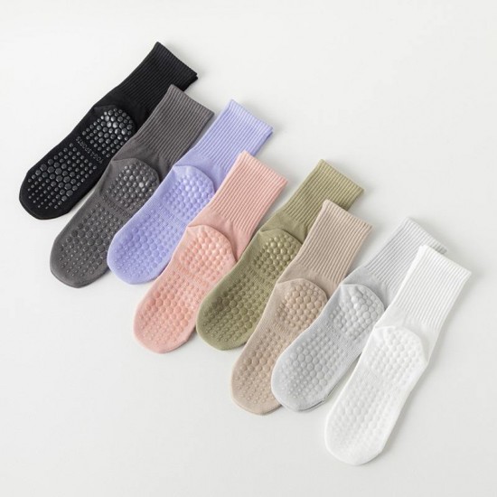 Custom Logo Anti Slip Grip Cotton Reformer Women Sport Yoga Pilates Grippy Socks Unisex Socken With Bottom Grippers Big Size Custom Logo Anti Slip Grip Cotton Reformer Women Sport Yoga Pilates Grippy Socks Unisex Socken With Bottom Grippers Big Size
