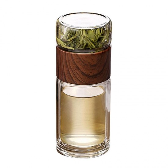 Support Customization Mini Portable Double Tumbler Tea Gift Separation Infuser Cup Custom Mug tea Cups Glass Bottles Support Customization Mini Portable Double Tumbler Tea Gift Separation Infuser Cup Custom Mug tea Cups Glass Bottles