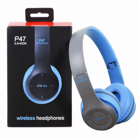 Fashion P47 Wireless Headphones Cheap Gamer Gaming Wireless Headsets bt Stereo Hifi Earphone With TF Card Fone P47 Fashion P47 Wireless Headphones Cheap Gamer Gaming Wireless Headsets bt Stereo Hifi Earphone With TF Card Fone P47