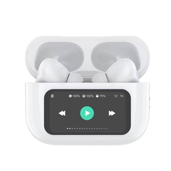 W63 Touch Screen Led Digital Display Power Real ANC ENC Quad Mics Tour Pro Tws Earbuds Earphone Smart Screen headphone W63 Touch Screen Led Digital Display Power Real ANC ENC Quad Mics Tour Pro Tws Earbuds Earphone Smart Screen headphone